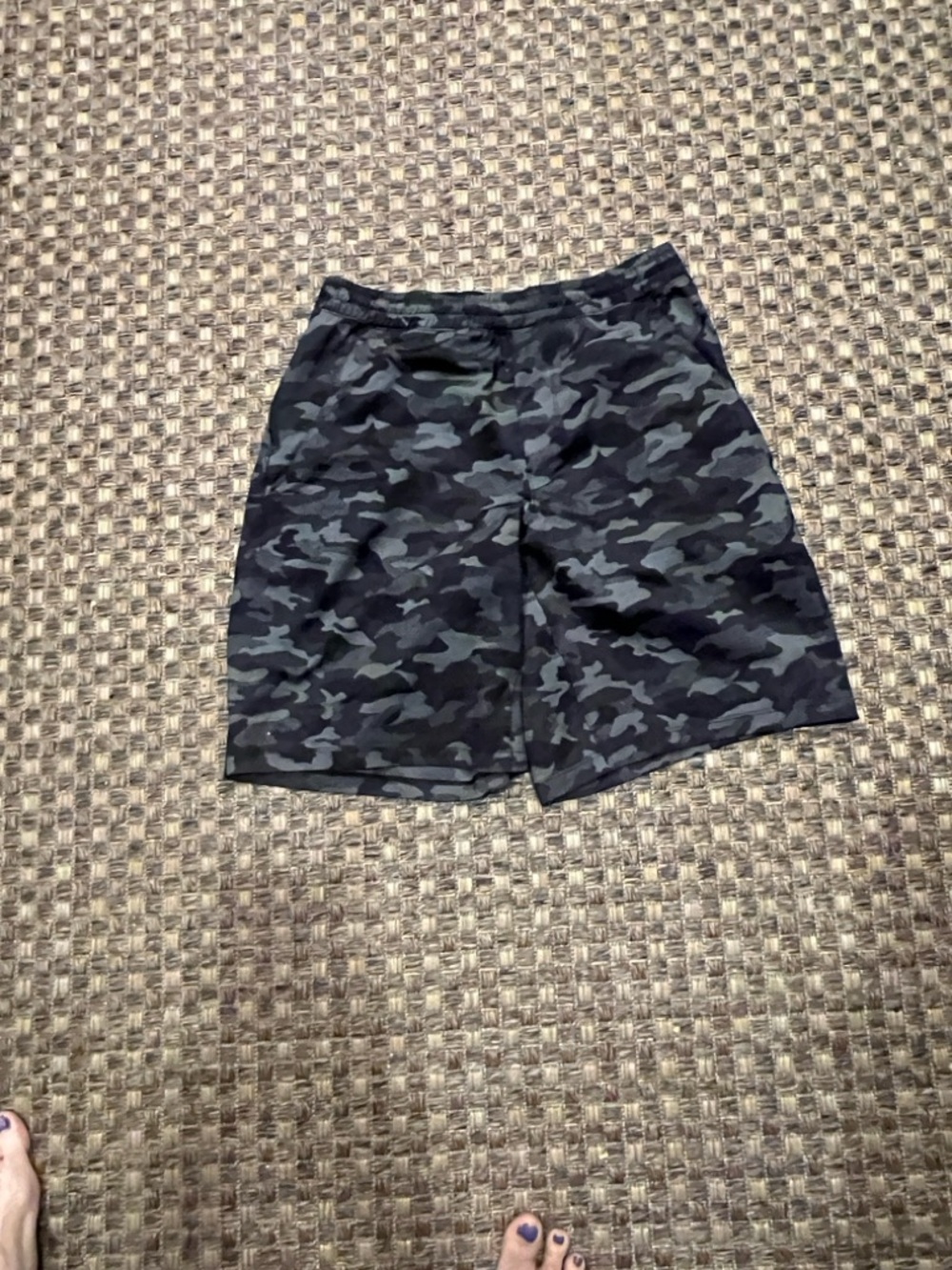 Men's Black & Gray Camo lululemon med